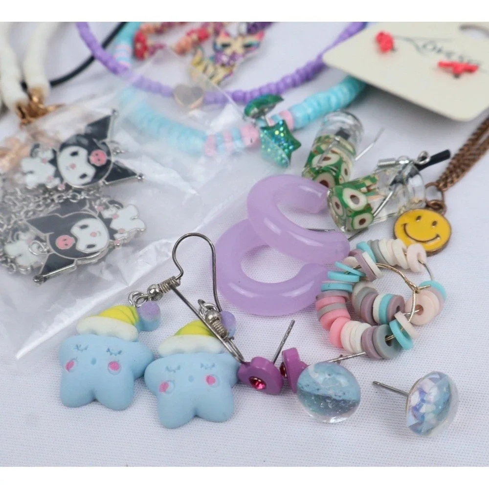 Wearable Fashion Jewelry Mixed Lot TWEEN Teen‎ Kitschy Dainty Retro 55+